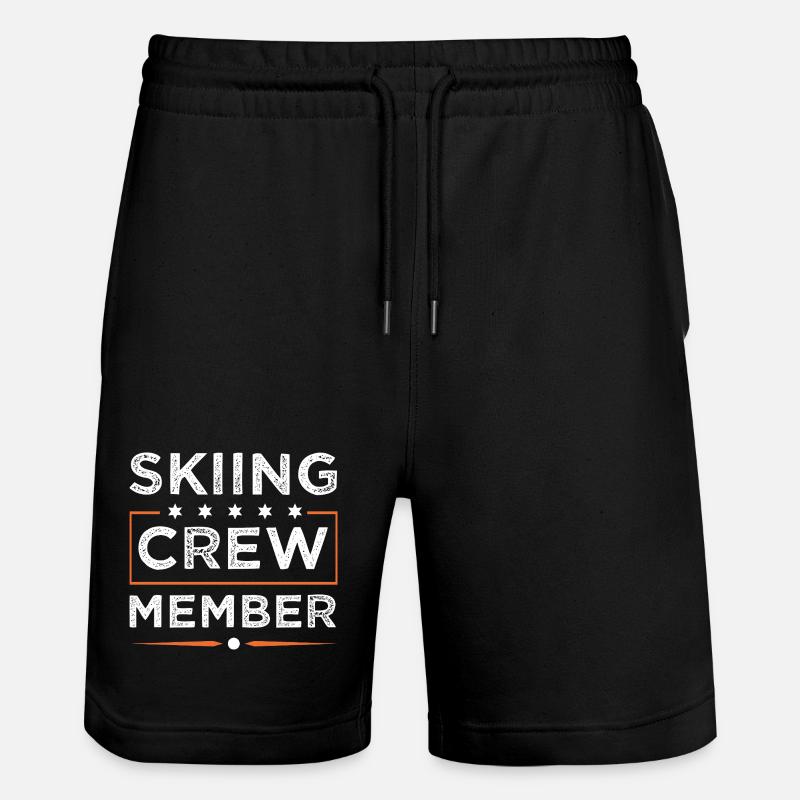 Équipe de ski - Short de jogging bio TRAINER Stanley/Stella unisexe - noir