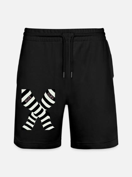 relax and enjoy - Stanley/Stella Unisex Bio Joggingshorts Trainer  - Schwarz