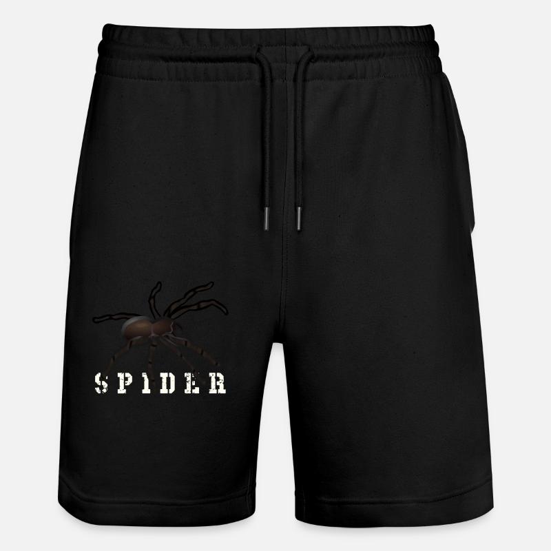 araignée - Short de jogging bio TRAINER Stanley/Stella unisexe - noir