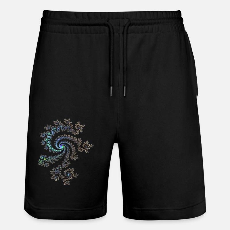 Fraktal - Stanley/Stella Unisex Bio Joggingshorts Trainer  - Schwarz