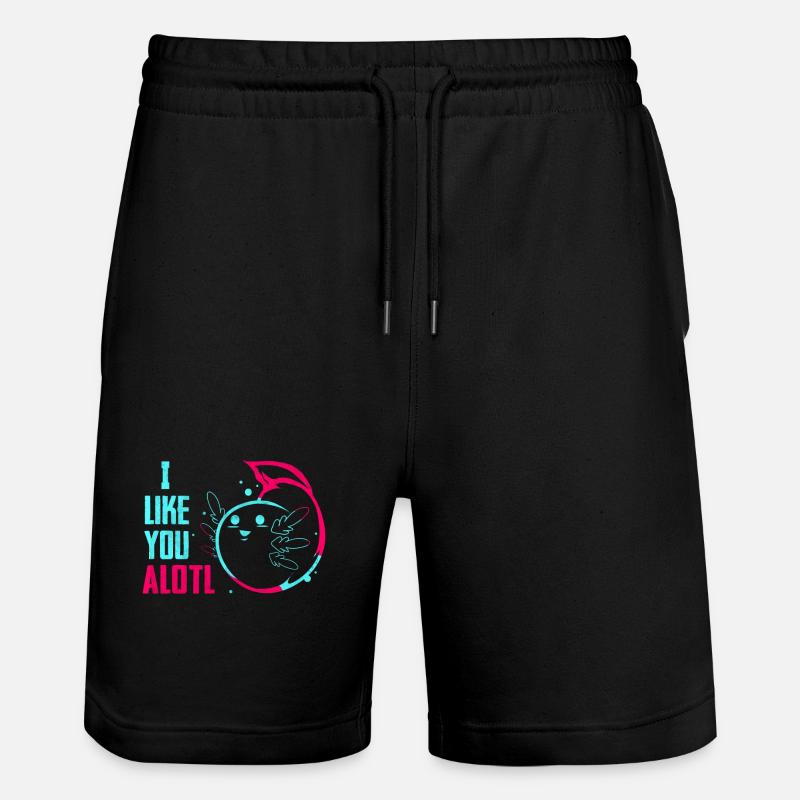 Axolotl - Short de jogging bio TRAINER Stanley/Stella unisexe - noir