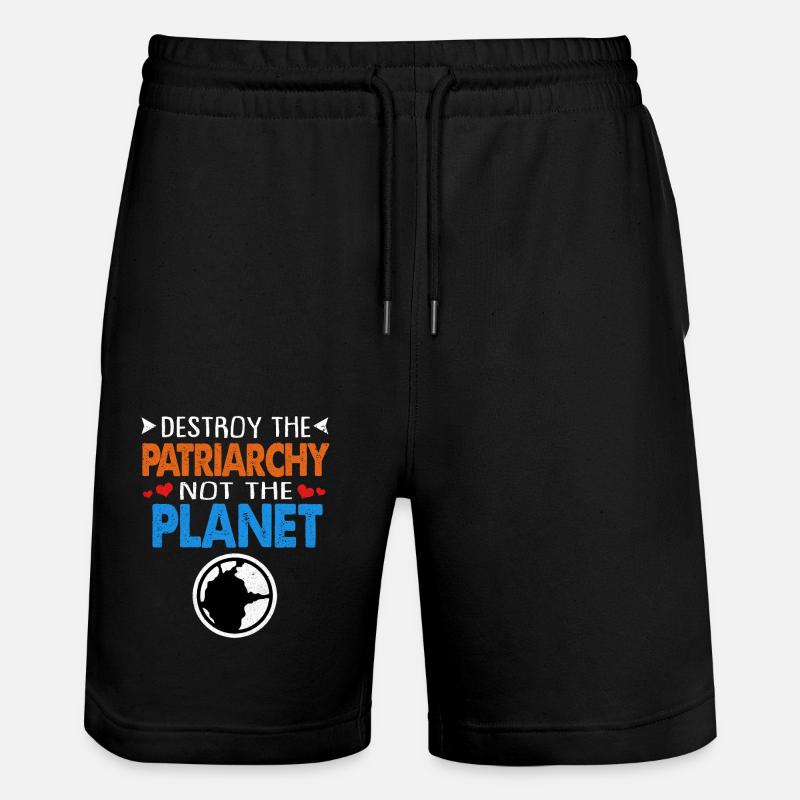 Jour de la Terre - Short de jogging bio TRAINER Stanley/Stella unisexe - noir