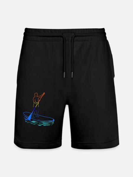 Paddling Sup Paddle - Short de jogging bio TRAINER Stanley/Stella unisexe - noir