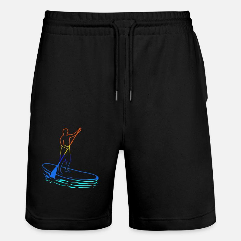 Paddling Sup Paddle - Short de jogging bio TRAINER Stanley/Stella unisexe - noir