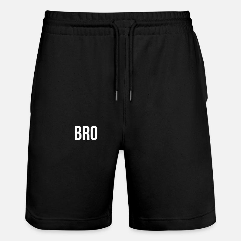 BRO - Short de jogging bio TRAINER Stanley/Stella unisexe - noir