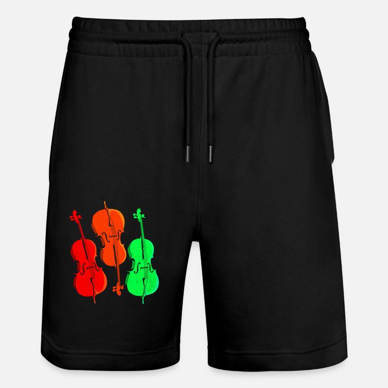 Violoncelle - Short de jogging bio TRAINER Stanley/Stella unisexe - noir