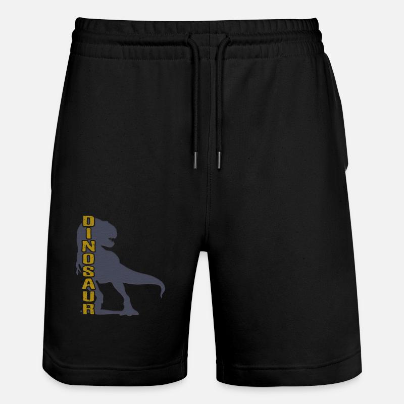 Dinosaure - dinosaures - Short de jogging bio TRAINER Stanley/Stella unisexe - noir