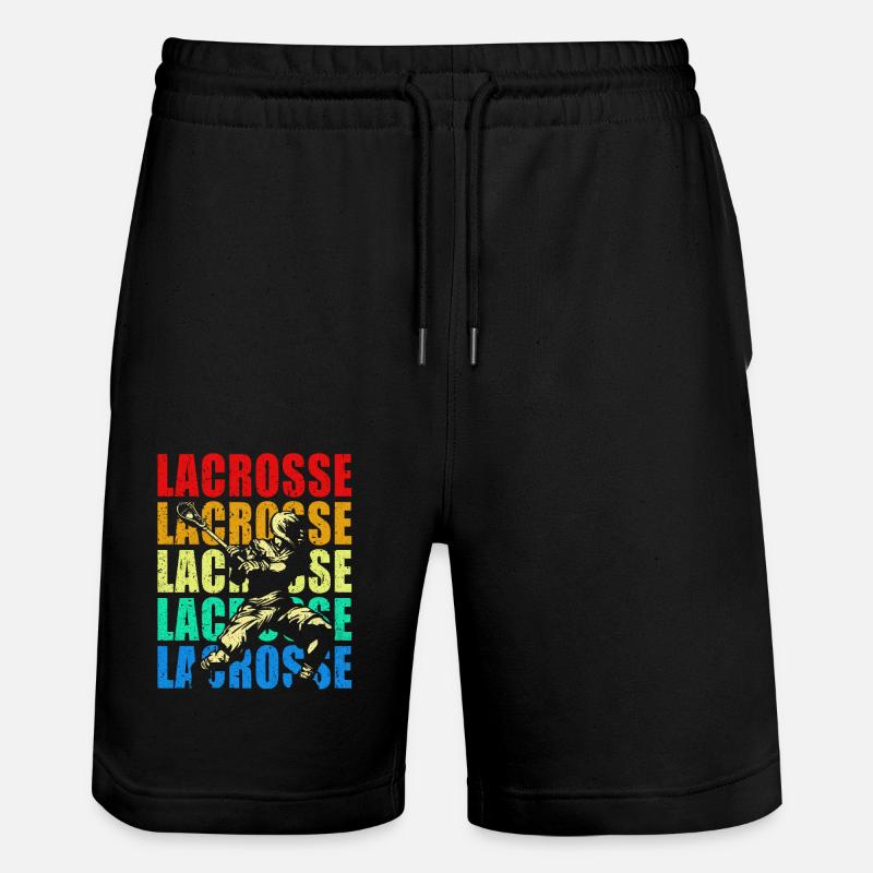 Lacrosse - Short de jogging bio TRAINER Stanley/Stella unisexe - noir