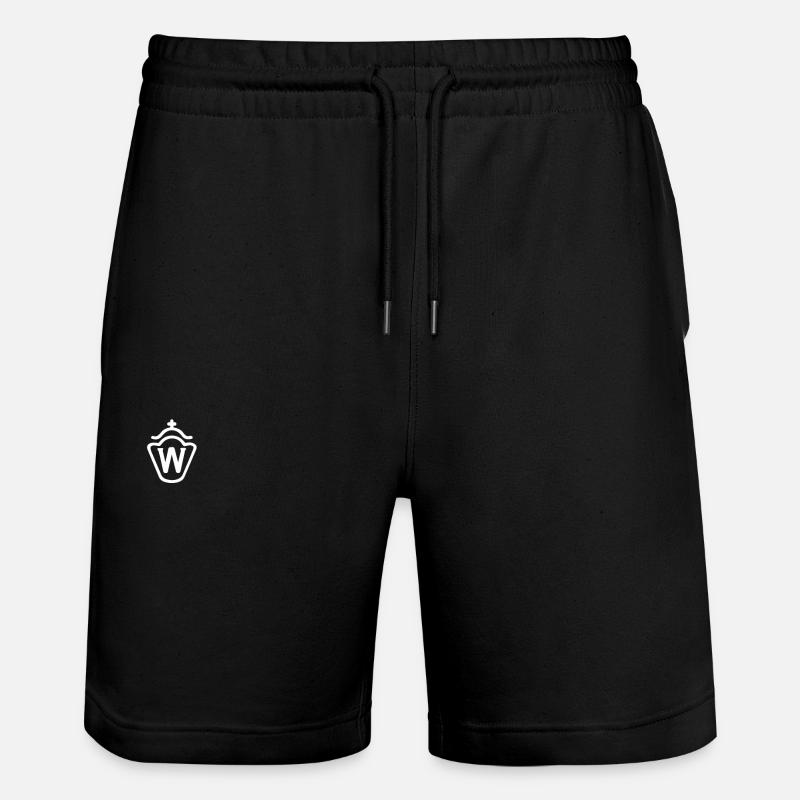 Westphalie - Short de jogging bio TRAINER Stanley/Stella unisexe - noir