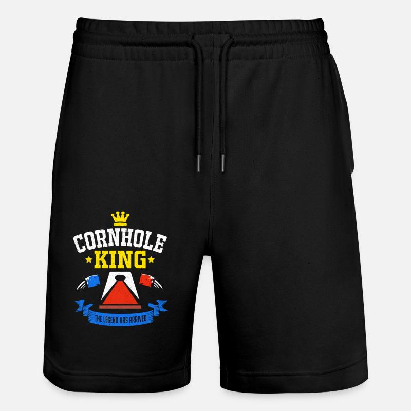 cornhole - Short de jogging bio TRAINER Stanley/Stella unisexe - noir