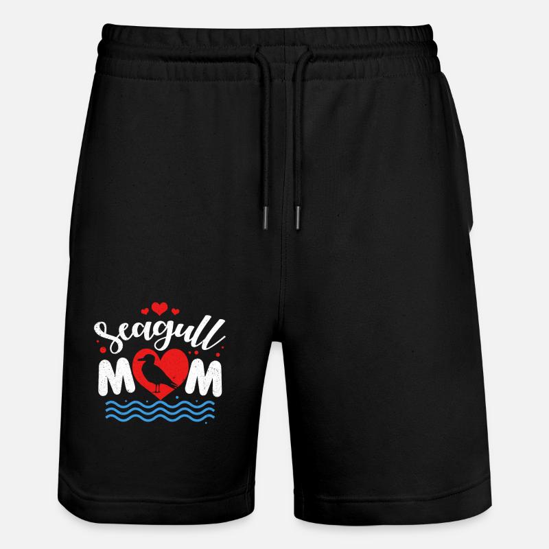 Mouette - Short de jogging bio TRAINER Stanley/Stella unisexe - noir