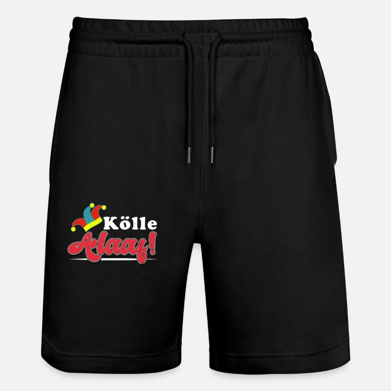 Carnaval de Cologne - Short de jogging bio TRAINER Stanley/Stella unisexe - noir