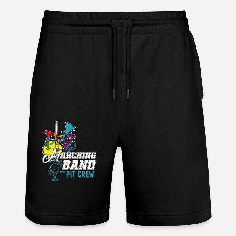 Marching Band - Stanley/Stella Unisex Bio Joggingshorts Trainer  - Schwarz