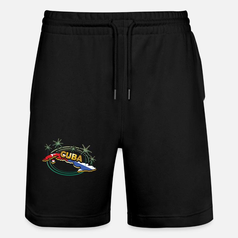 Cuba - Short de jogging bio TRAINER Stanley/Stella unisexe - noir