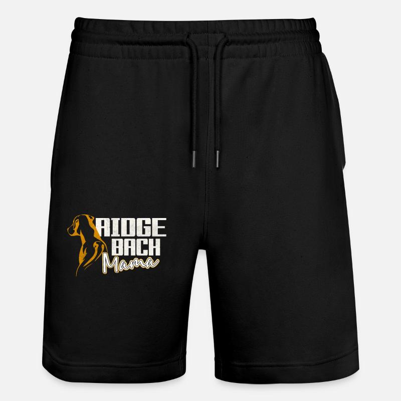 Rhodesian Ridgeback Mama - Short de jogging bio TRAINER Stanley/Stella unisexe - noir