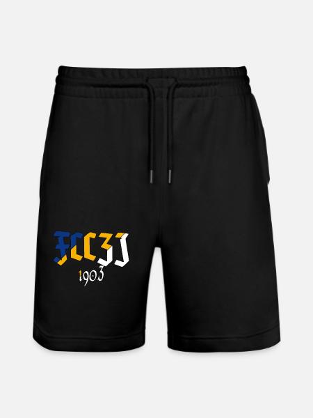 FCCZJ 1903 - Stanley/Stella Trainer Unisex Organic Jogging Shorts - black