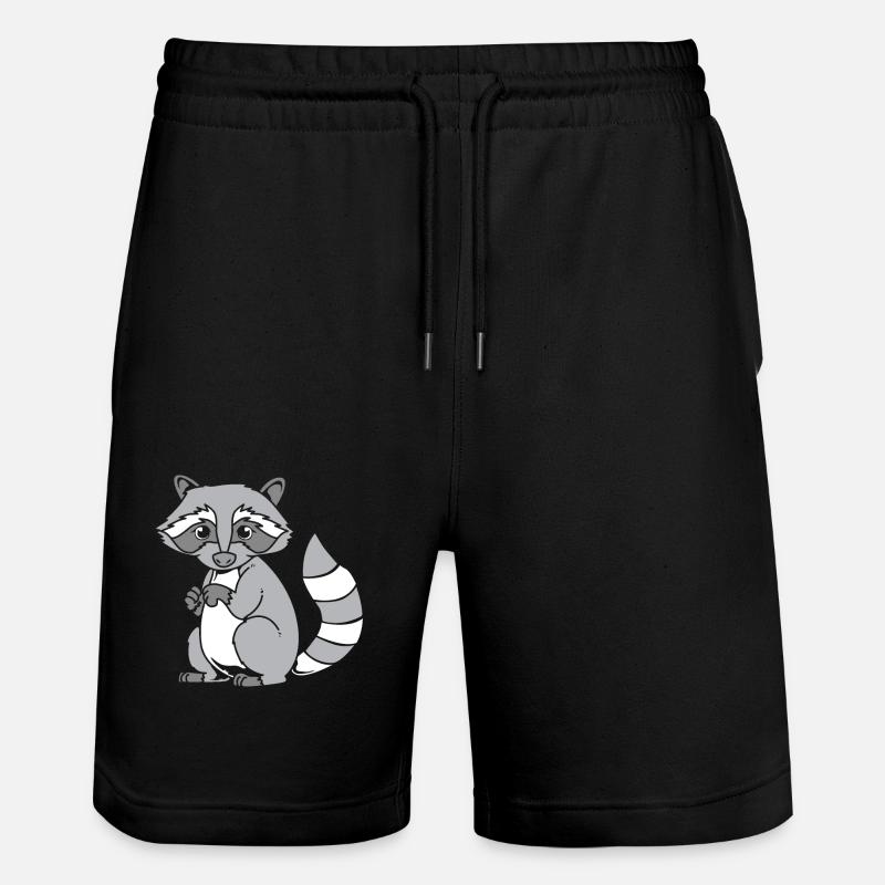 raton laveur - Short de jogging bio TRAINER Stanley/Stella unisexe - noir