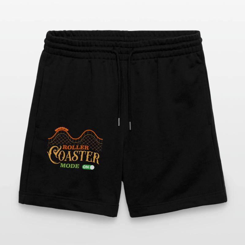 Roller coaster, roller coaster, looping Stanley/Stella Trainer Unisex Organic Jogging Shorts