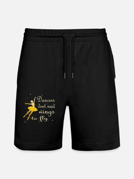ballet - Stanley/Stella Trainer Unisex Organic Jogging Shorts - black