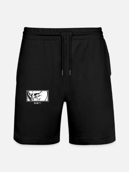 Nani meme - Stanley/Stella Trainer Unisex Organic Jogging Shorts - black