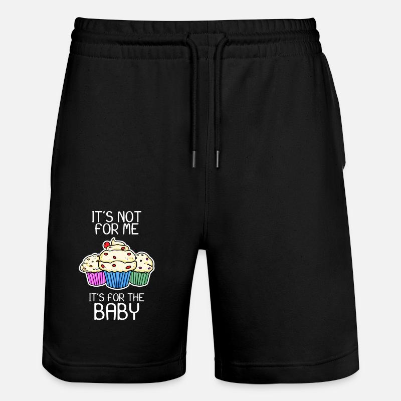Incinta - Pantaloncini da jogger ecologici unisex Trainer di Stanley/Stella - nero