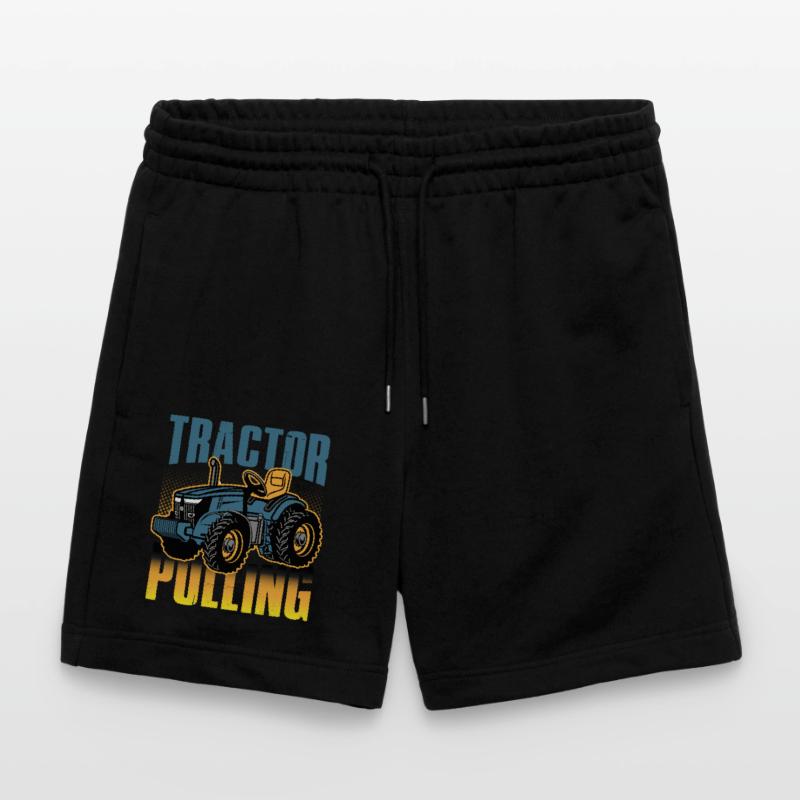 tractor pulling, tractor pulling, racing, Stanley/Stella Trainer Unisex Organic Jogging Shorts