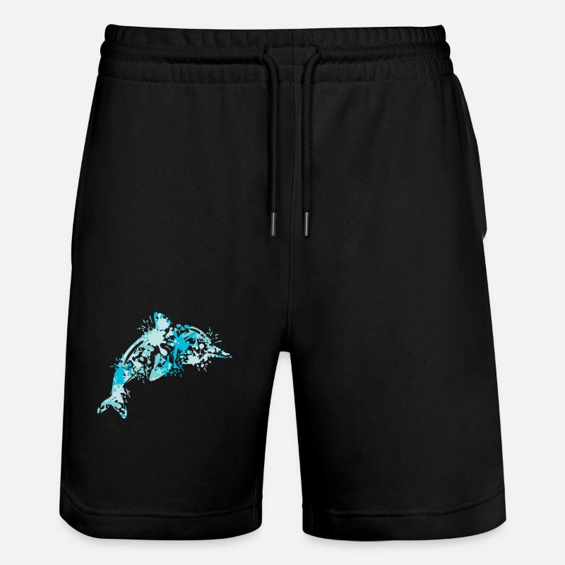 Delfin - Short de jogging bio TRAINER Stanley/Stella unisexe - noir