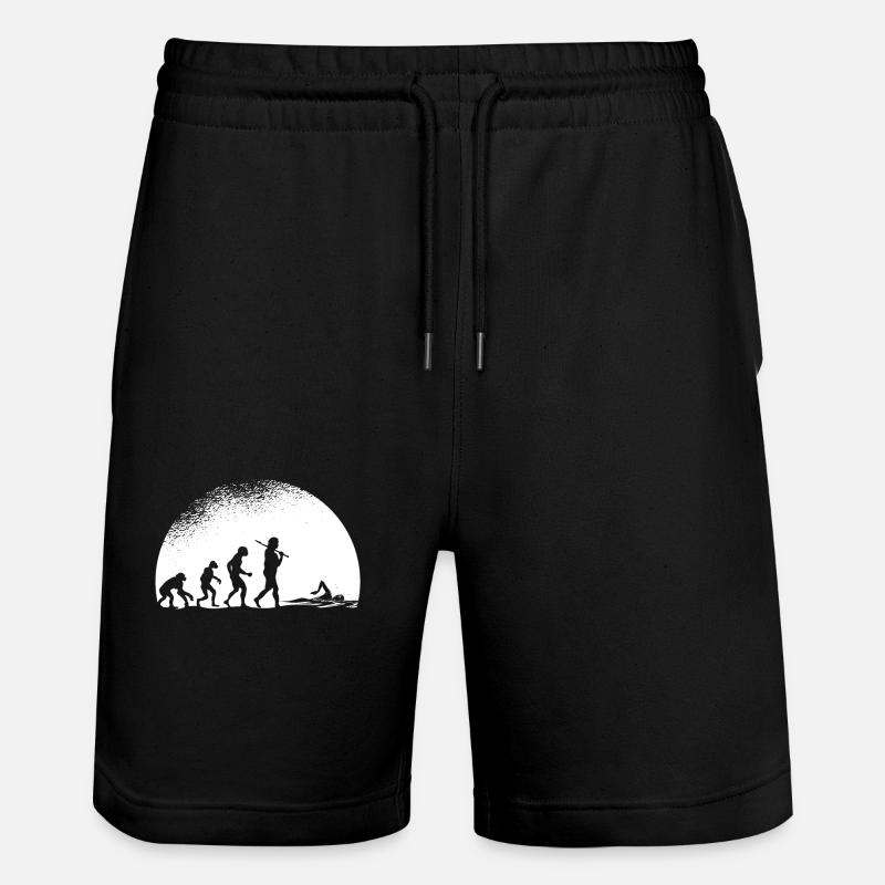 Evolution Natation - Short de jogging bio TRAINER Stanley/Stella unisexe - noir