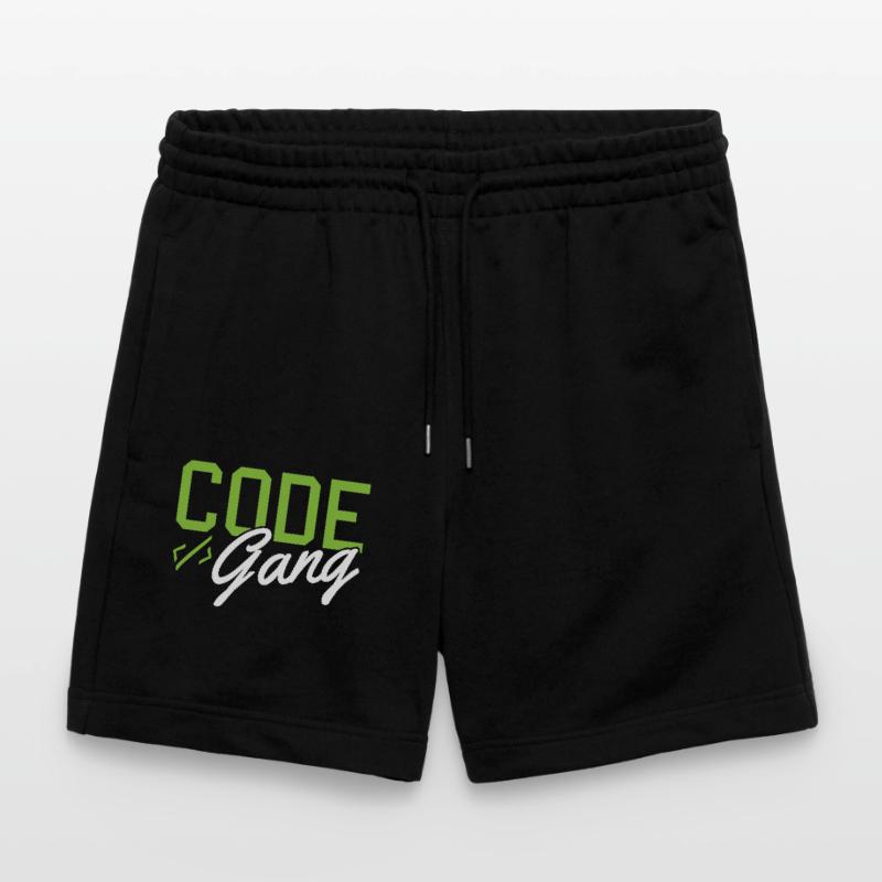 Hacking Programmierer Hacker Code Coding Geschenk Stanley/Stella Unisex Bio Joggingshorts Trainer 