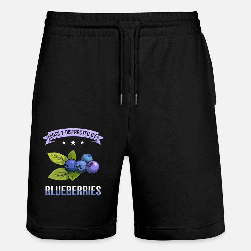 Dicton bleuets - Short de jogging bio TRAINER Stanley/Stella unisexe - noir