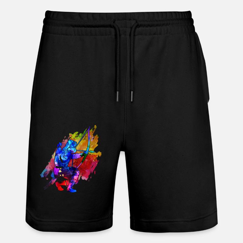 Archerie - Short de jogging bio TRAINER Stanley/Stella unisexe - noir