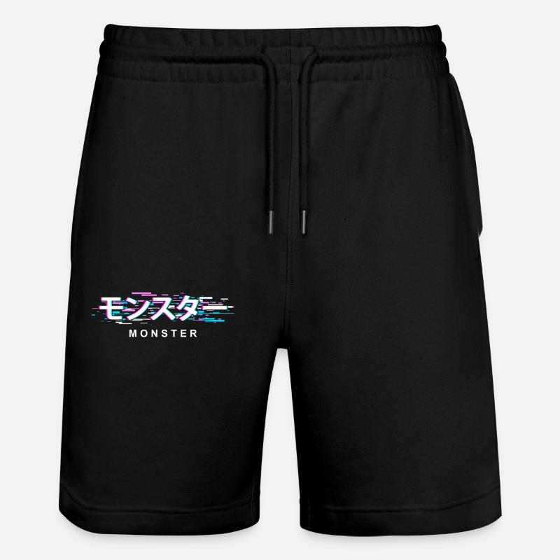 Monstre - Short de jogging bio TRAINER Stanley/Stella unisexe - noir