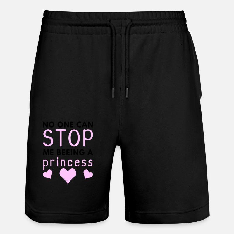 Princesse - Short de jogging bio TRAINER Stanley/Stella unisexe - noir