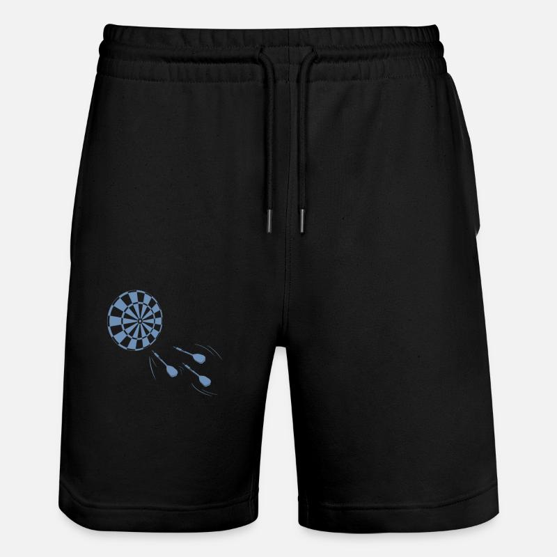 Fléchettes Dart Board - Short de jogging bio TRAINER Stanley/Stella unisexe - noir