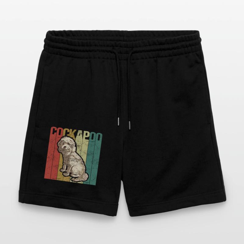 Cockapoo Hunde | Cockerpoo Spoodle Geschenk Stanley/Stella Unisex Bio Joggingshorts Trainer 