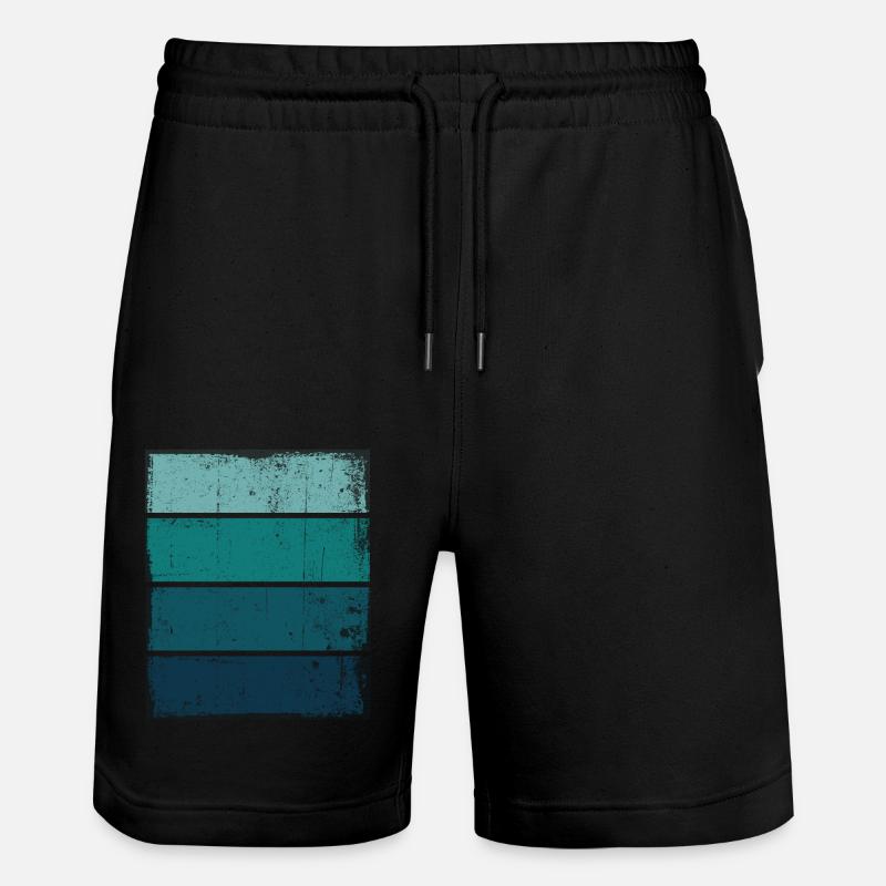 Contexte Grunge Sea Diving Marine - Short de jogging bio TRAINER Stanley/Stella unisexe - noir