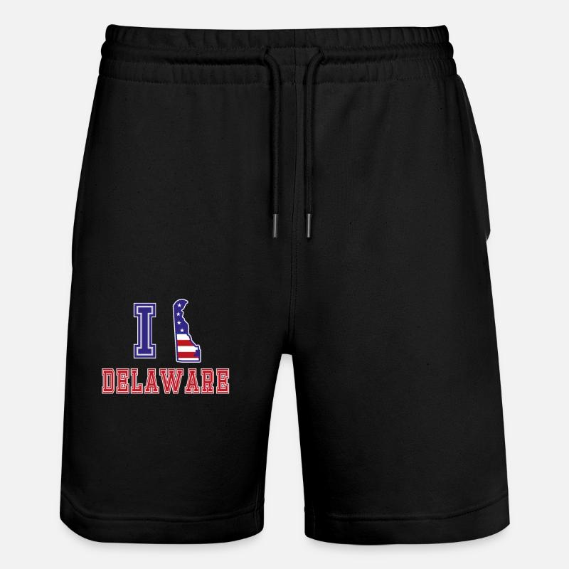 Delaware USA J’adore Albama - Short de jogging bio TRAINER Stanley/Stella unisexe - noir
