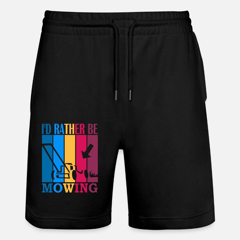 Je préfère tondre - Short de jogging bio TRAINER Stanley/Stella unisexe - noir