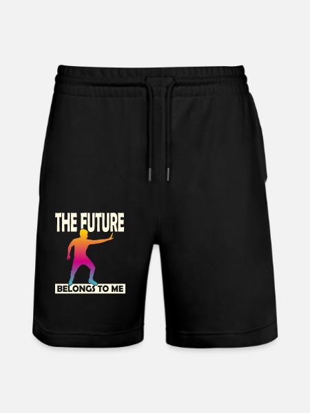 L’avenir m’appartient - Short de jogging bio TRAINER Stanley/Stella unisexe - noir