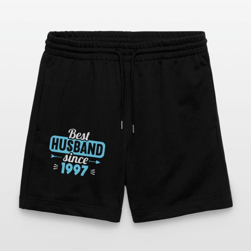 Beste Ehefrau Bester Ehemann seit 1997 Stanley/Stella Unisex Bio Joggingshorts Trainer 
