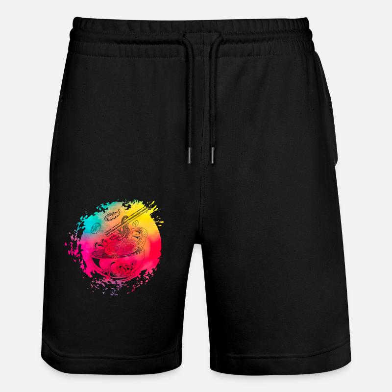 Ramen Rétro - Short de jogging bio TRAINER Stanley/Stella unisexe - noir
