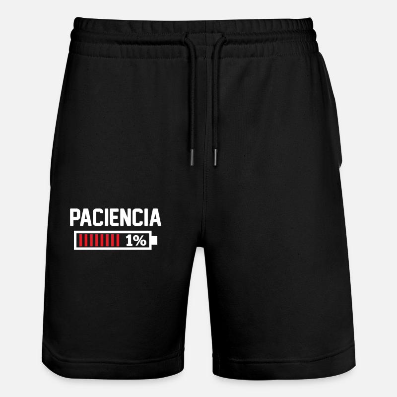 Je N'ai Pas De Patience - Short de jogging bio TRAINER Stanley/Stella unisexe - noir
