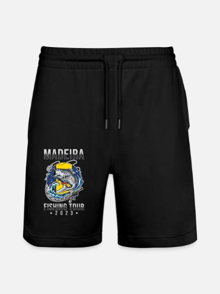 Madeira Fishing Tour 2023 - Stanley/Stella Trainer Unisex Organic Jogging Shorts - black