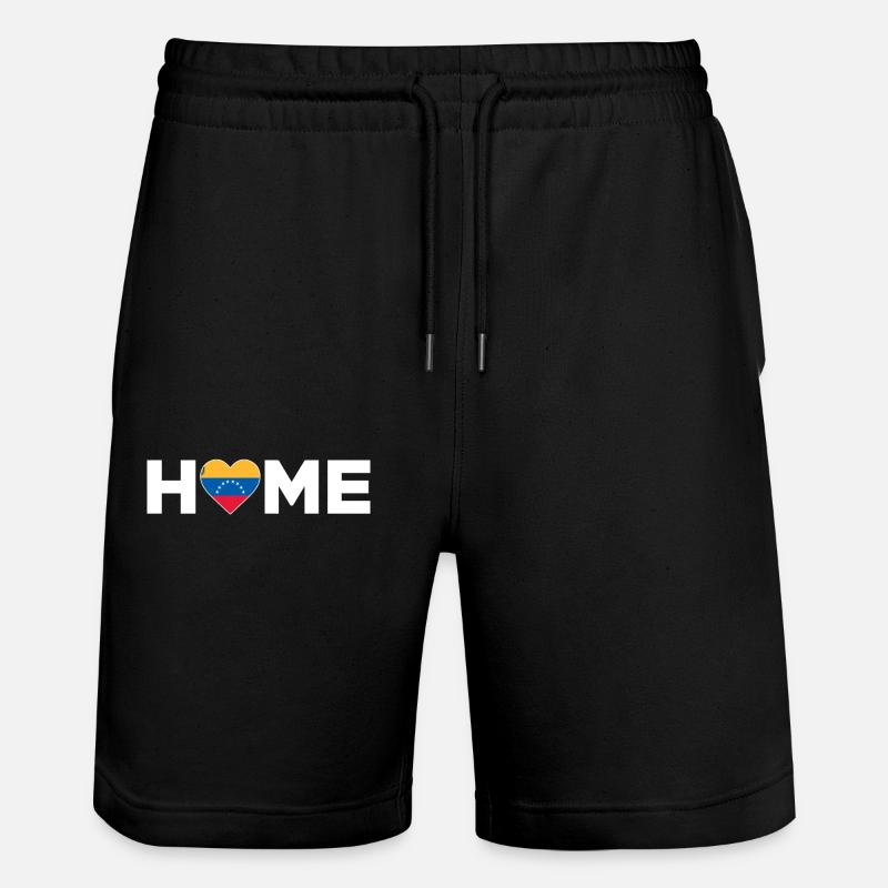 Venezuela Accueil Drapeau du Venezuela - Short de jogging bio TRAINER Stanley/Stella unisexe - noir