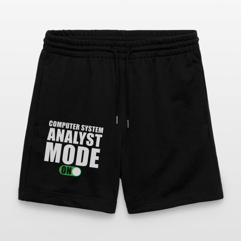 Computer System Analyst Gift Stanley/Stella Trainer Unisex Organic Jogging Shorts