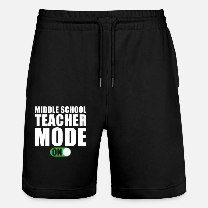 Realschule Mode enseignant An - Short de jogging bio TRAINER Stanley/Stella unisexe - noir