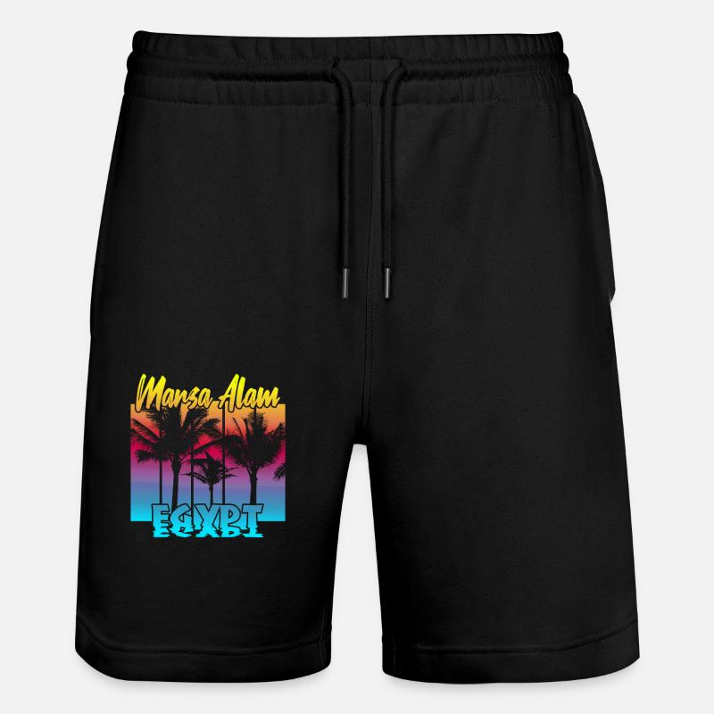 Marsa Alam Égypte - Short de jogging bio TRAINER Stanley/Stella unisexe - noir