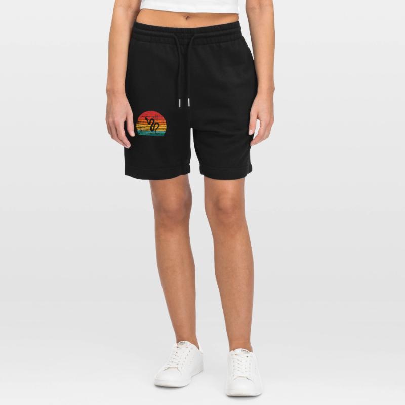 Snake Retro Reptile Python Gift idea Stanley/Stella Unisex Bio Joggingshorts Trainer 