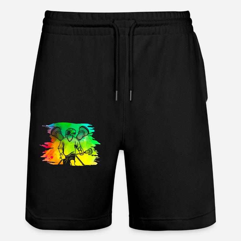 Lacrosse - Short de jogging bio TRAINER Stanley/Stella unisexe - noir