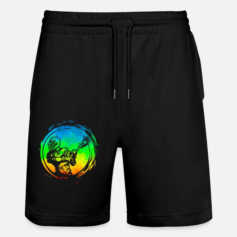 Lacrosse - Short de jogging bio TRAINER Stanley/Stella unisexe - noir